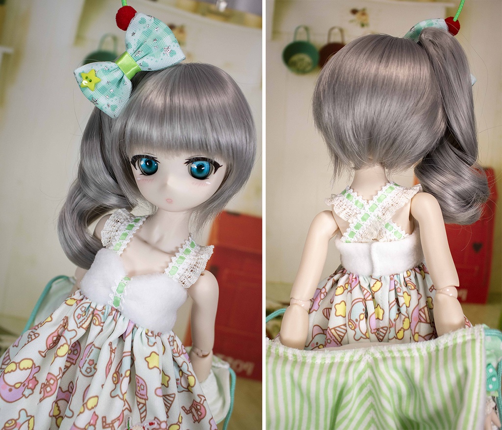 【SALE】MDD/S~M胸用 ペンギンのクリームソーダワンピースセット【在庫限り】