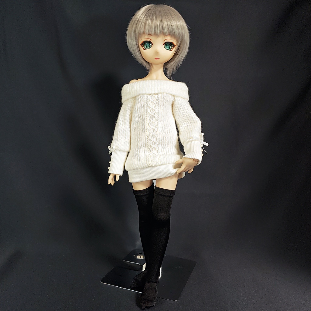 【SALE】MDD ( S~L胸用 ) オフショルダーニットワンピース(単品販売)
