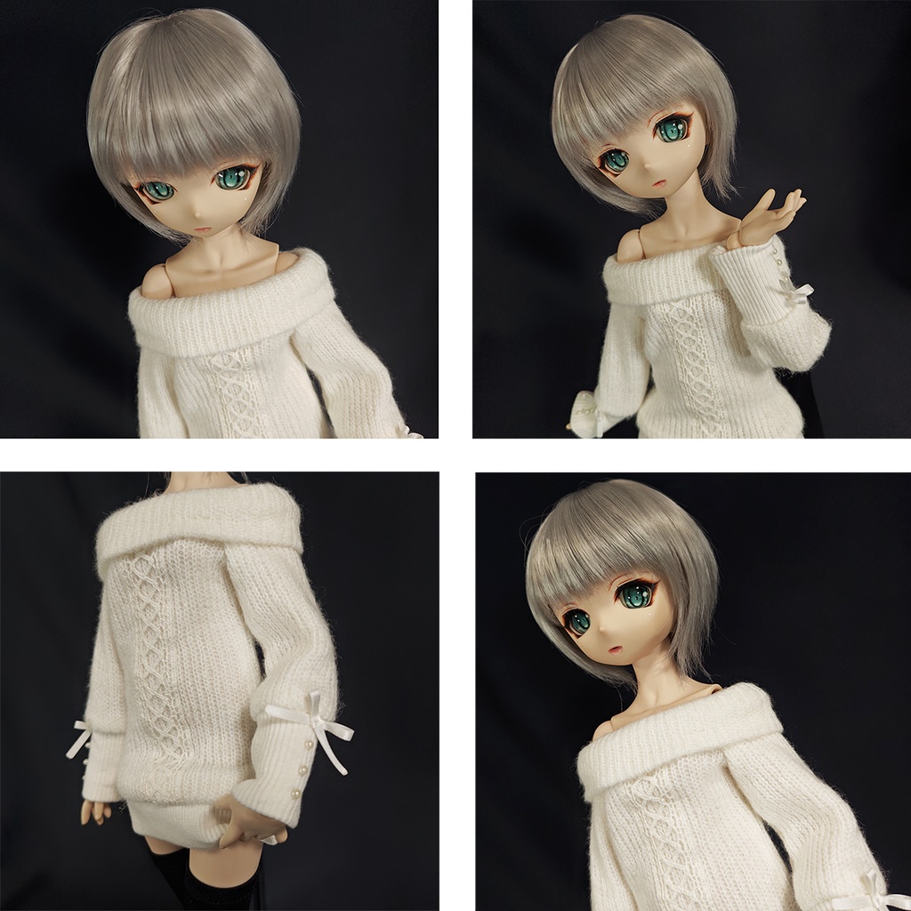 【SALE】MDD ( S~L胸用 ) オフショルダーニットワンピース(単品販売)