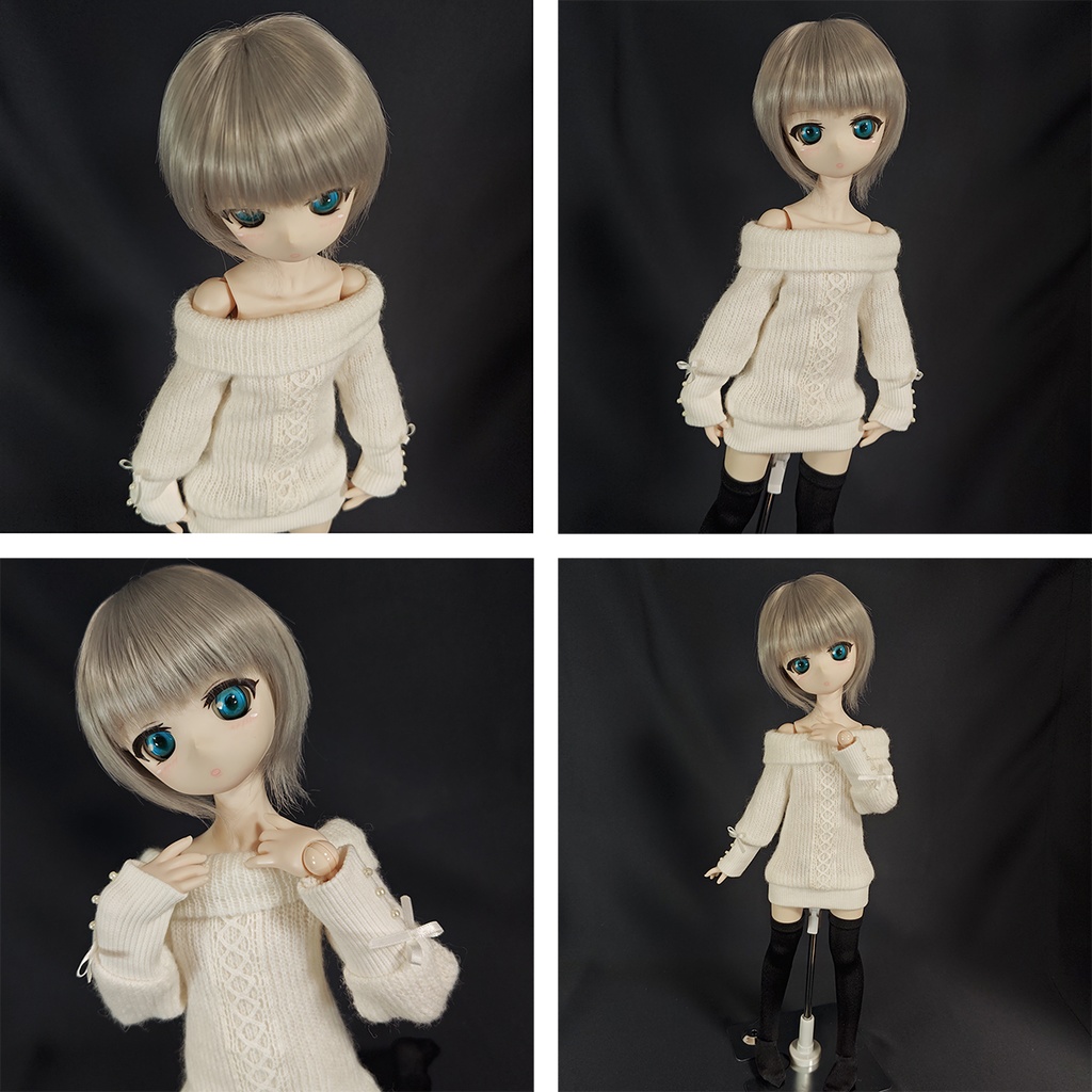 【SALE】MDD ( S~L胸用 ) オフショルダーニットワンピース(単品販売)