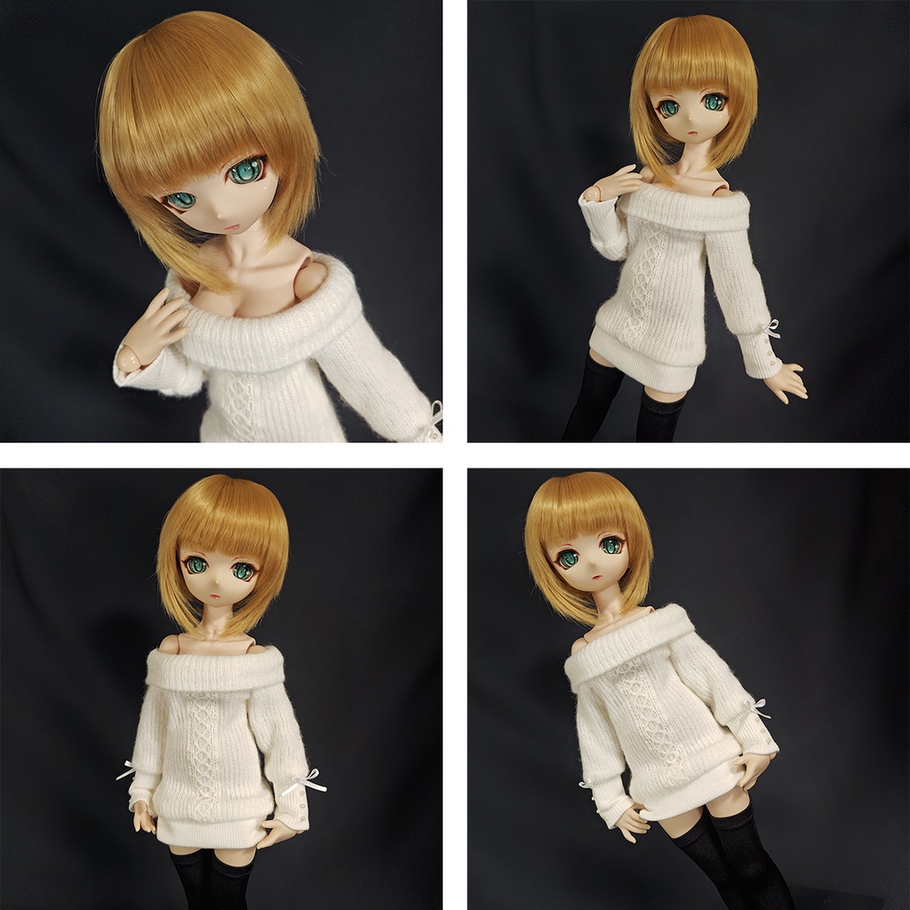【SALE】MDD ( S~L胸用 ) オフショルダーニットワンピース(単品販売)