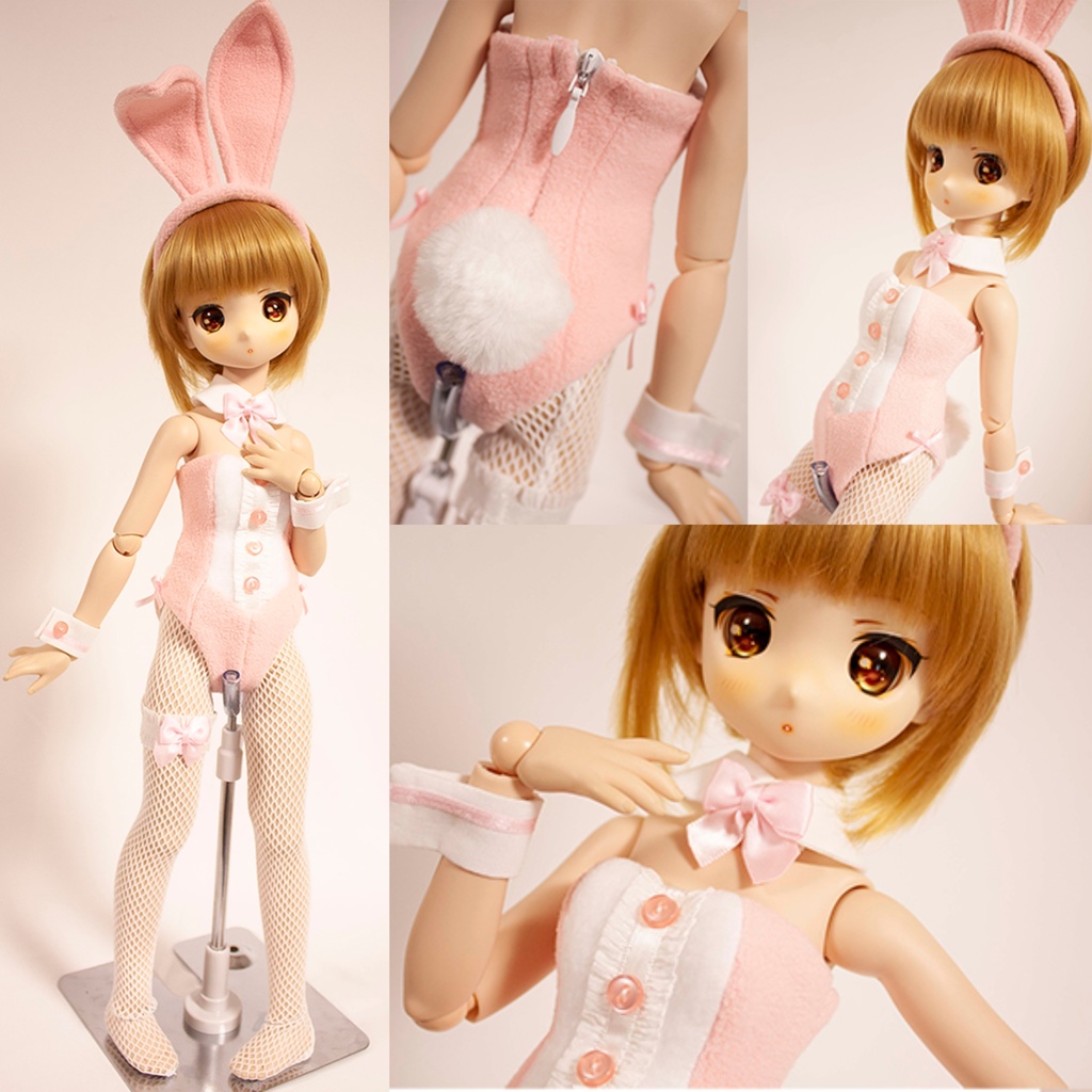 MDD ( S～M ( L ) 胸用 ) モフモフバニーガールセット ピンク【在庫限り】