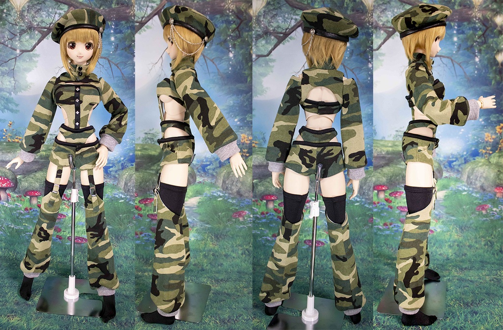 【SALE】 DD・DDS ( M~L胸用 ) アーミーさん4thshot・カラー:カーキ【在庫限り】