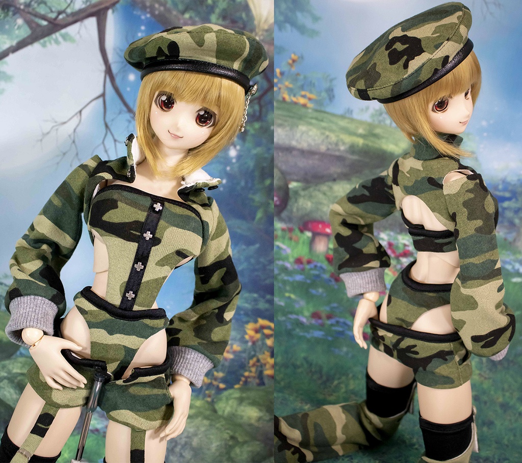 【SALE】 DD・DDS ( M~L胸用 ) アーミーさん4thshot・カラー:カーキ【在庫限り】