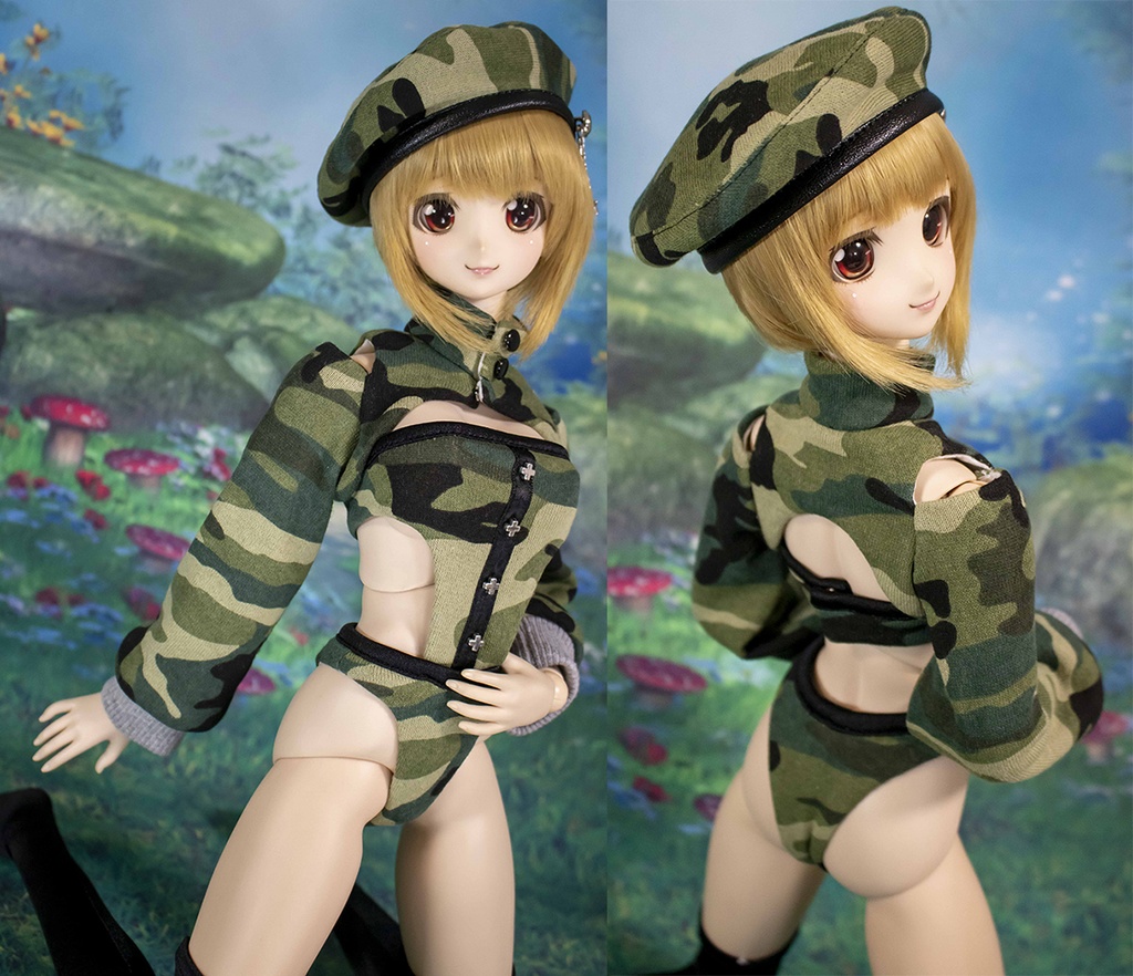 【SALE】 DD・DDS ( M~L胸用 ) アーミーさん4thshot・カラー:カーキ【在庫限り】