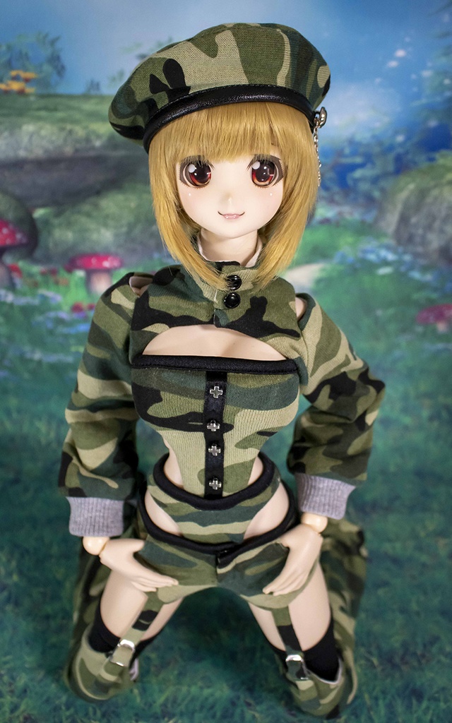 【SALE】 DD・DDS ( M~L胸用 ) アーミーさん4thshot・カラー:カーキ【在庫限り】