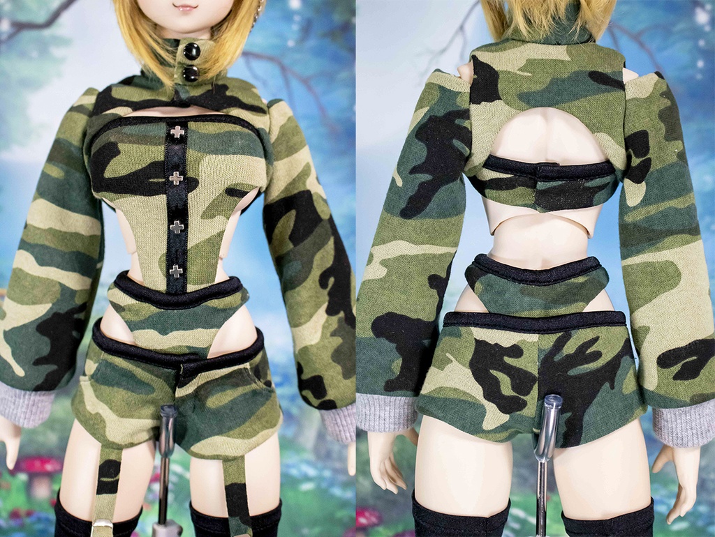 【SALE】 DD・DDS ( M~L胸用 ) アーミーさん4thshot・カラー:カーキ【在庫限り】