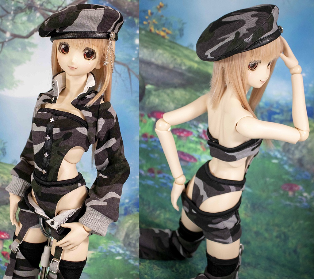 【SALE】 DD・DDS ( M~L胸用 ) アーミーさん4thshot・カラー:グレー【在庫限り】