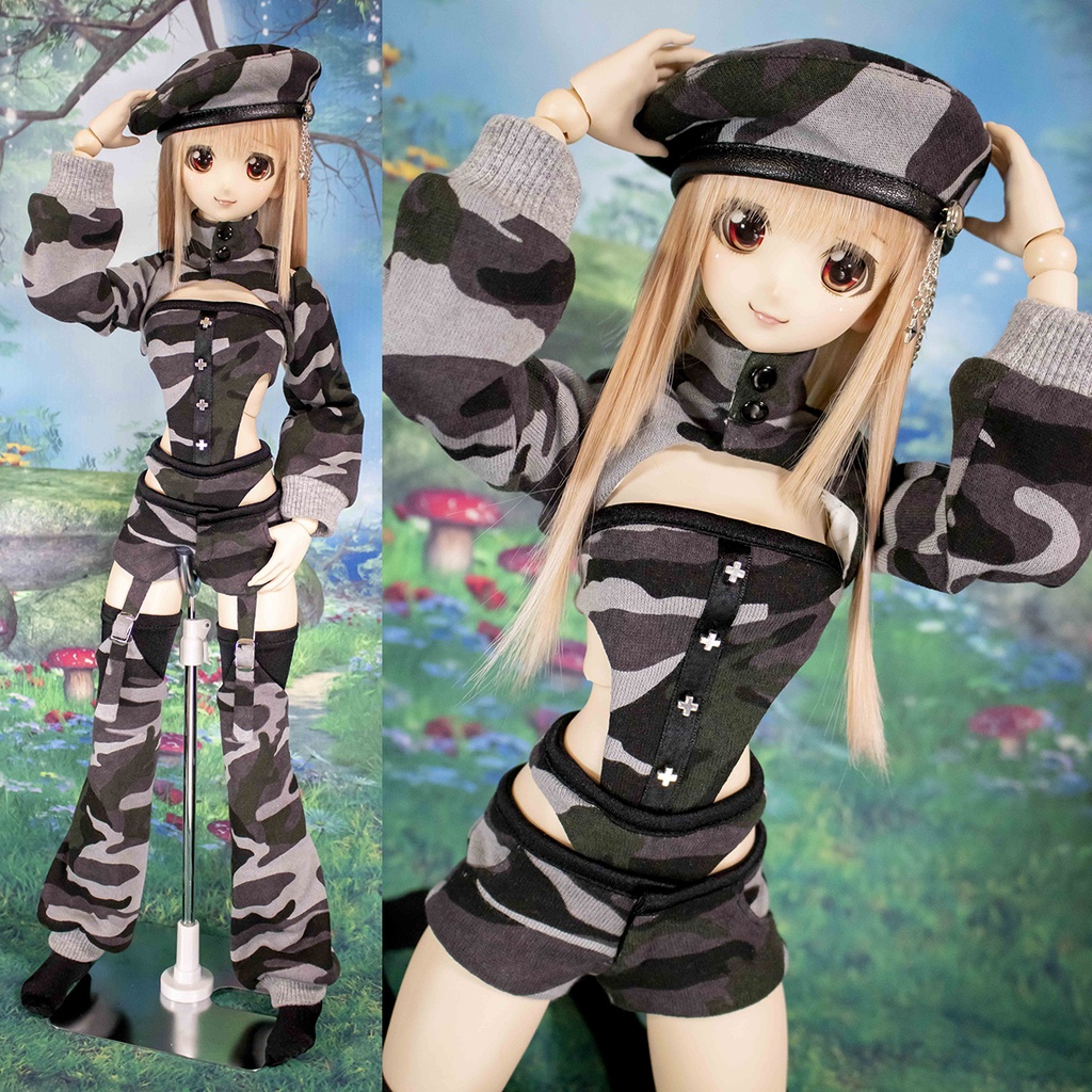 【SALE】 DD・DDS ( M～L胸用 ) アーミーさん4thshot・カラー：グレー【在庫限り】