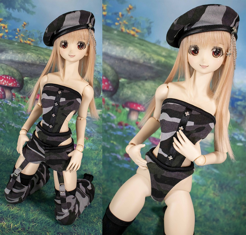 【SALE】 DD・DDS ( M~L胸用 ) アーミーさん4thshot・カラー:グレー【在庫限り】