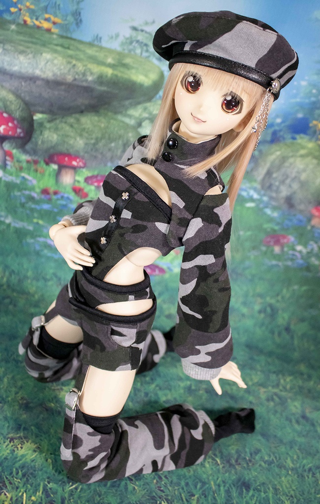 【SALE】 DD・DDS ( M~L胸用 ) アーミーさん4thshot・カラー:グレー【在庫限り】