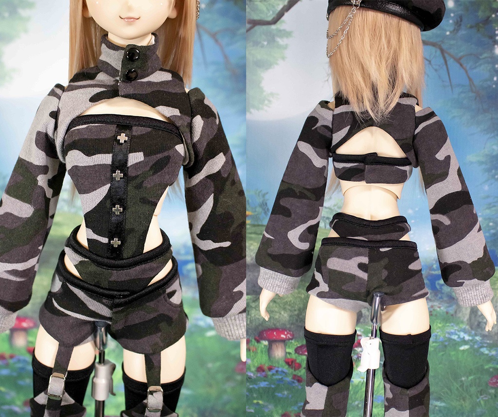 【SALE】 DD・DDS ( M~L胸用 ) アーミーさん4thshot・カラー:グレー【在庫限り】