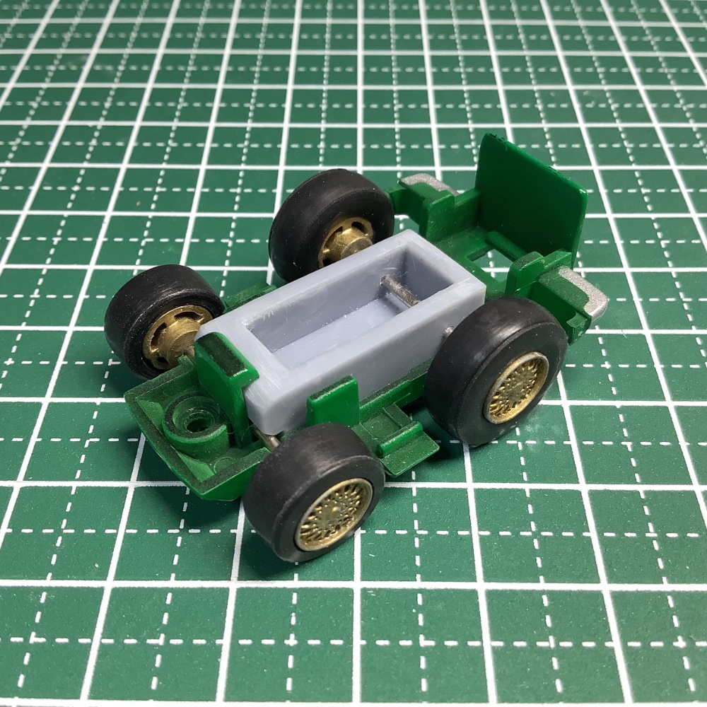 チョロQ用 ローダウン ダミーエンジン