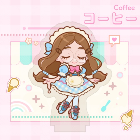 アクリルスタンド（コーヒー）