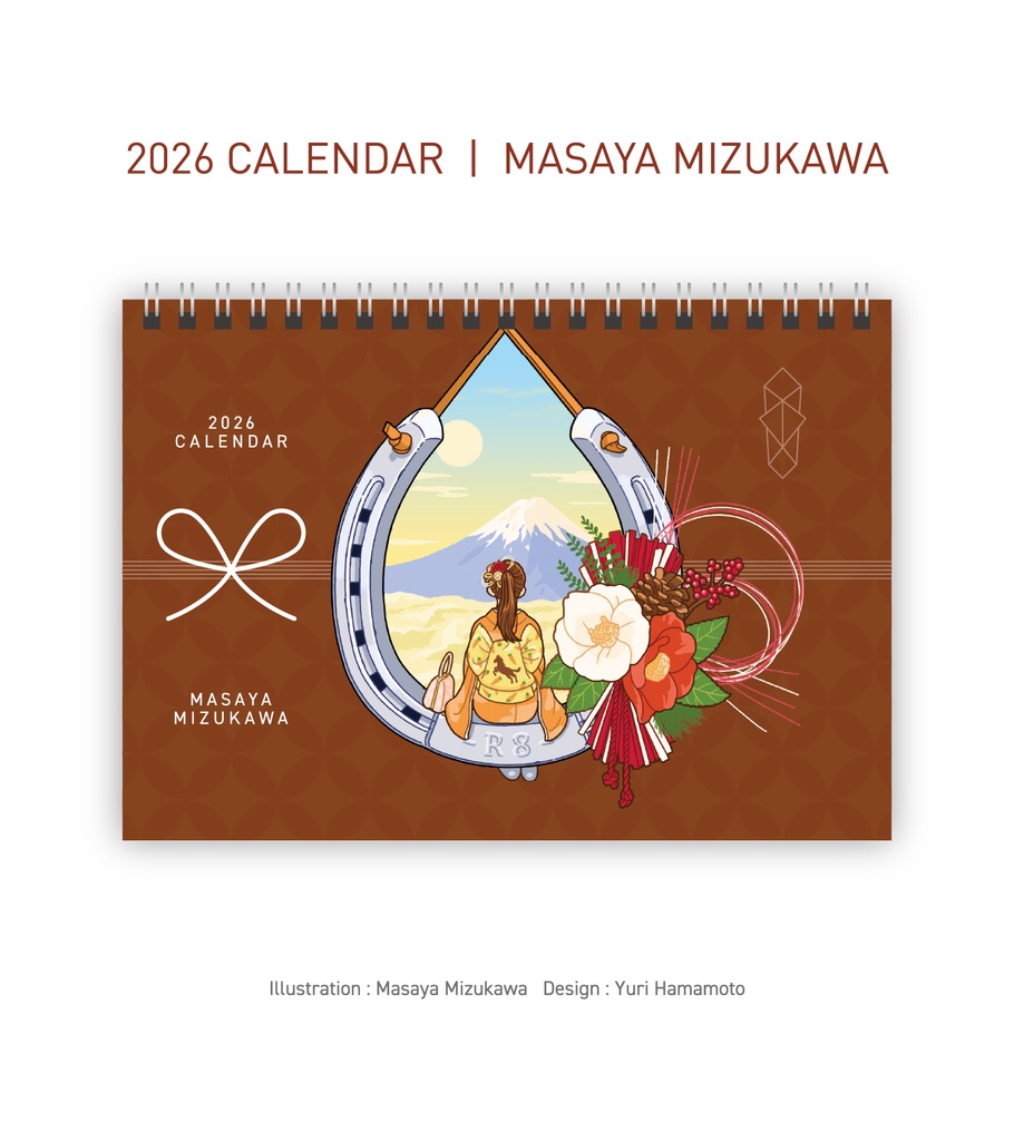 2026年 卓上カレンダー