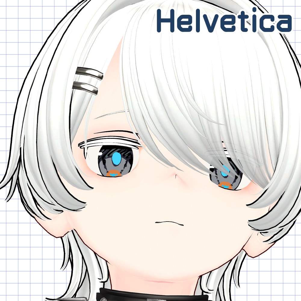 【5アバター対応】インダストリアルEye【VRC向けテクスチャ】