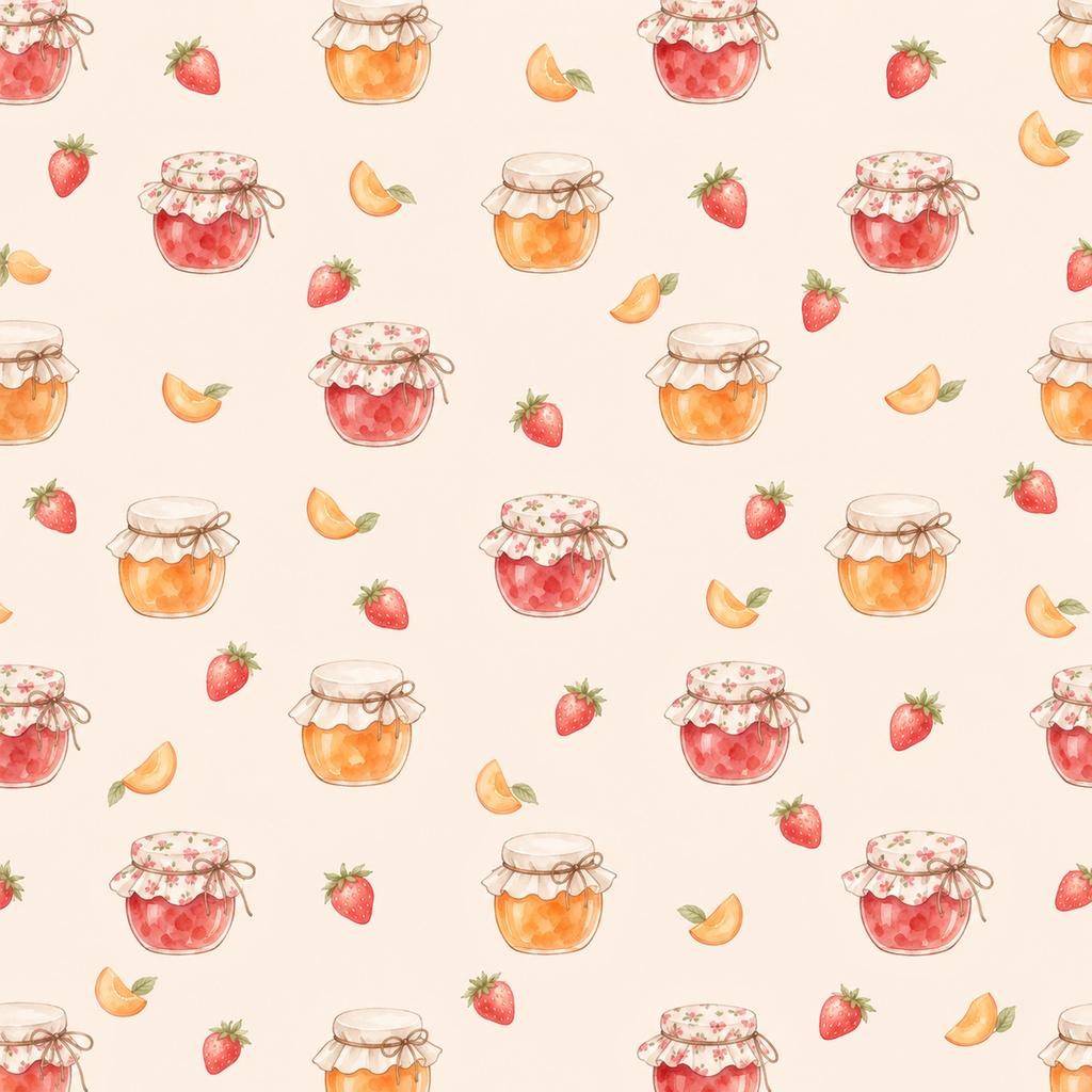 Tea Time Collection|ティーポット・カップ・スコーン・ジャム|A4印刷用PDF付き|カフェ・手帳素材・ラッピング|シームレスPNG紅茶の水彩デジタルペーパー10枚|
