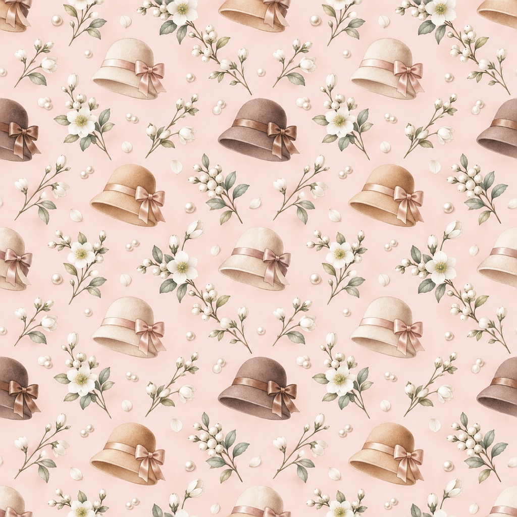 Cozy Winter Hats Collection|冬の帽子|水彩デジタルペーパー10柄|ニット帽・冬小物・手帳素材|PNG素材|A4印刷用PDF付き