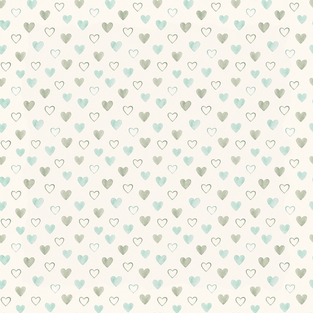 Petite Rose Collection – Mint Green|ミントグリーンのローズ小花・ミントグリーンのバラ・小花柄|水彩デジタルペーパー10枚|花柄・手帳素材・ラッピング|シームレスPNG|A4印刷用PDF付き