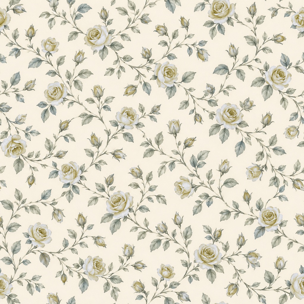 Petite Rose Collection – Yellow|黄色のローズ小花・黄色のバラ・小花柄|水彩デジタルペーパー10枚|花柄・手帳素材・ラッピング|シームレスPNG|A4印刷用PDF付き