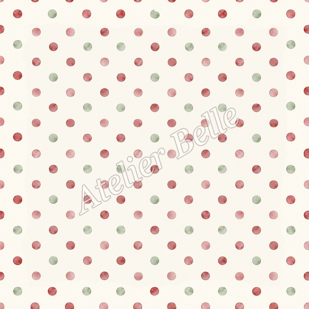 Petite Rose Collection – Red|赤のローズ小花・赤のバラ・小花柄|水彩デジタルペーパー10枚|花柄・手帳素材・ラッピング|シームレスPNG|A4印刷用PDF付き
