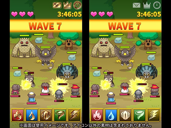 ファンタジーゲーム向けアイコン素材2