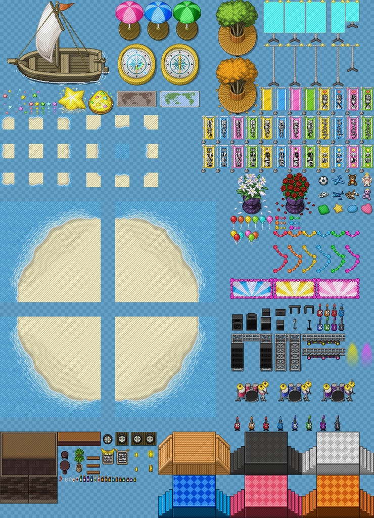 ぴぽや「ピクスクイベント会場画像素材」