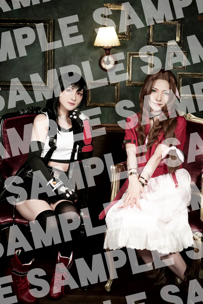 【ダウンロード版写真集】FF7R◆EYEエアリス & Michalティファ ダウンロード版写真集