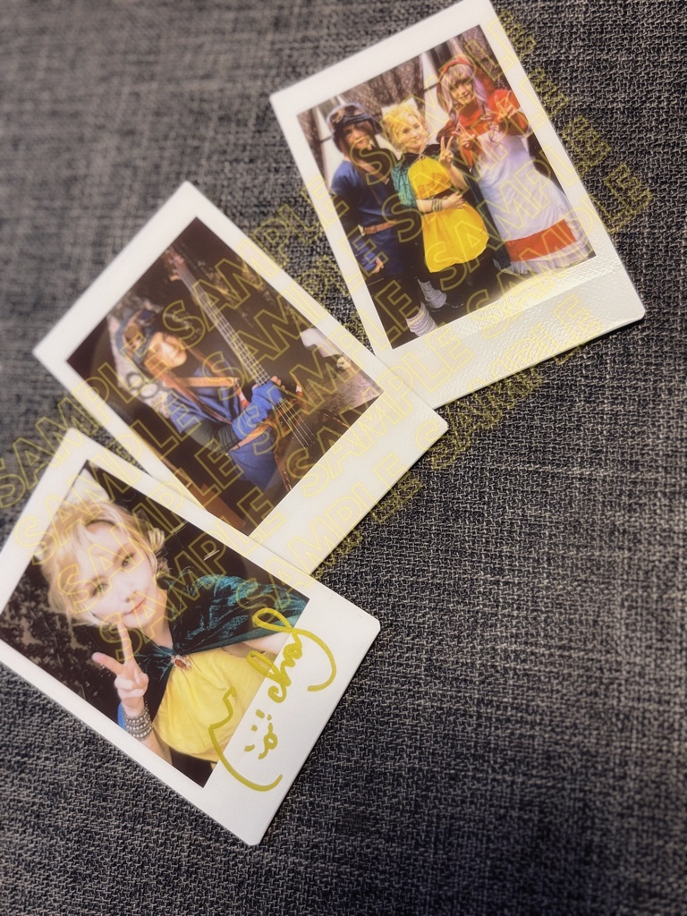 Ruiza, TAKA, Michalチェキ3枚セット