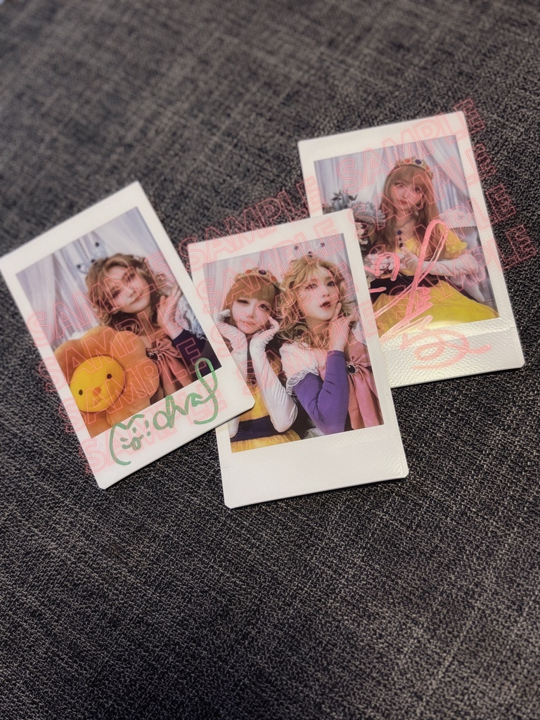 谷琢磨, Michalチェキ3枚セット