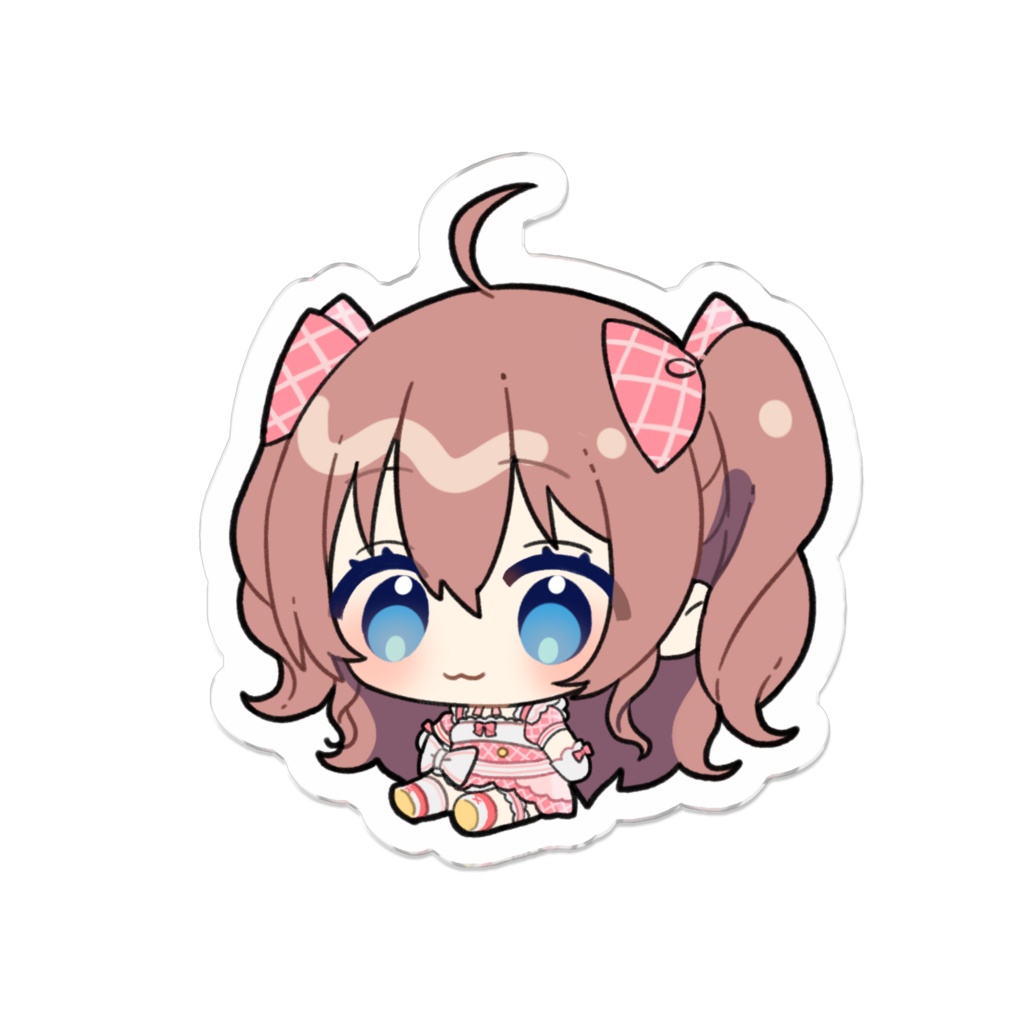 🍑アクリルバッジ🍑