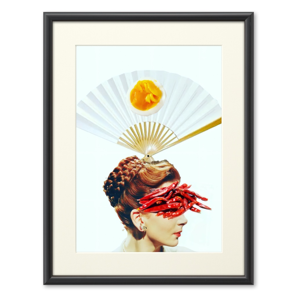 【異端な幕開け】額付き絵画