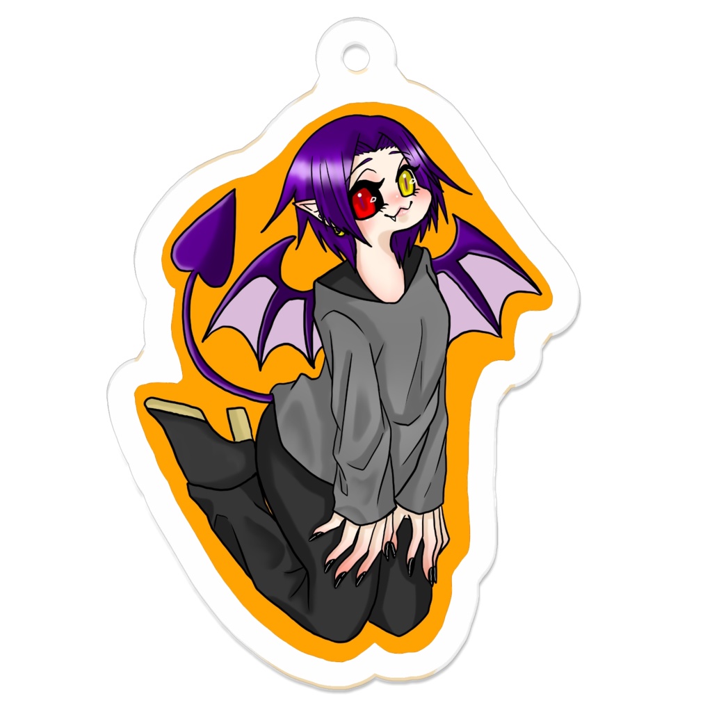 雅鳴アクキー(コーティングあり)50×50