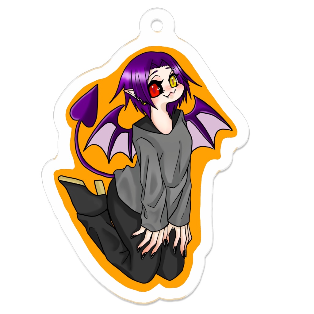 雅鳴アクキー（コーティングなし）50×50