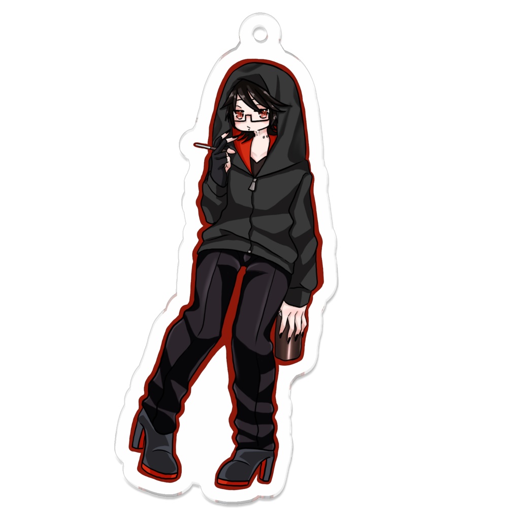 甘水アクキー(70×70)コーティングなし