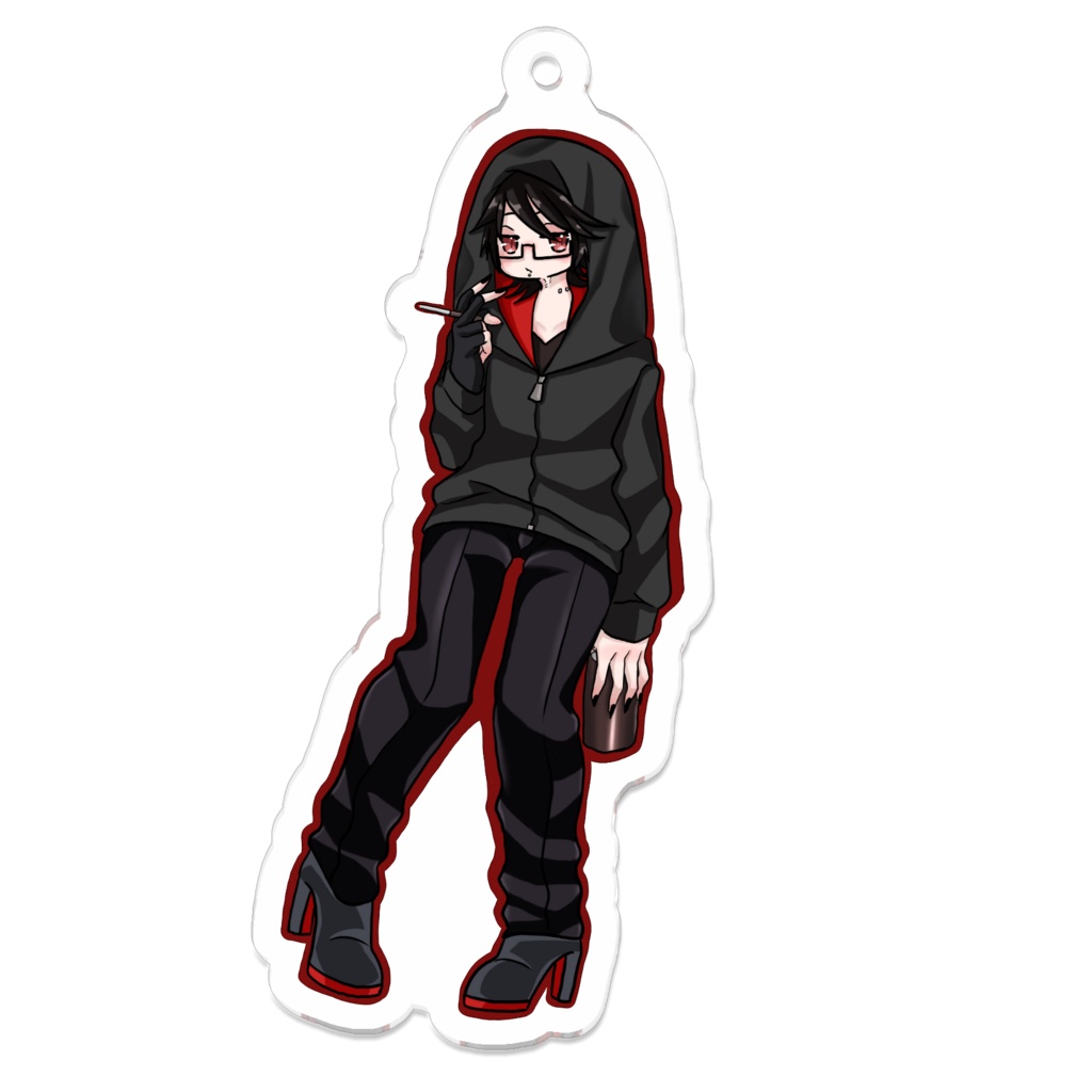 甘水アクキー(70×70)コーティングあり