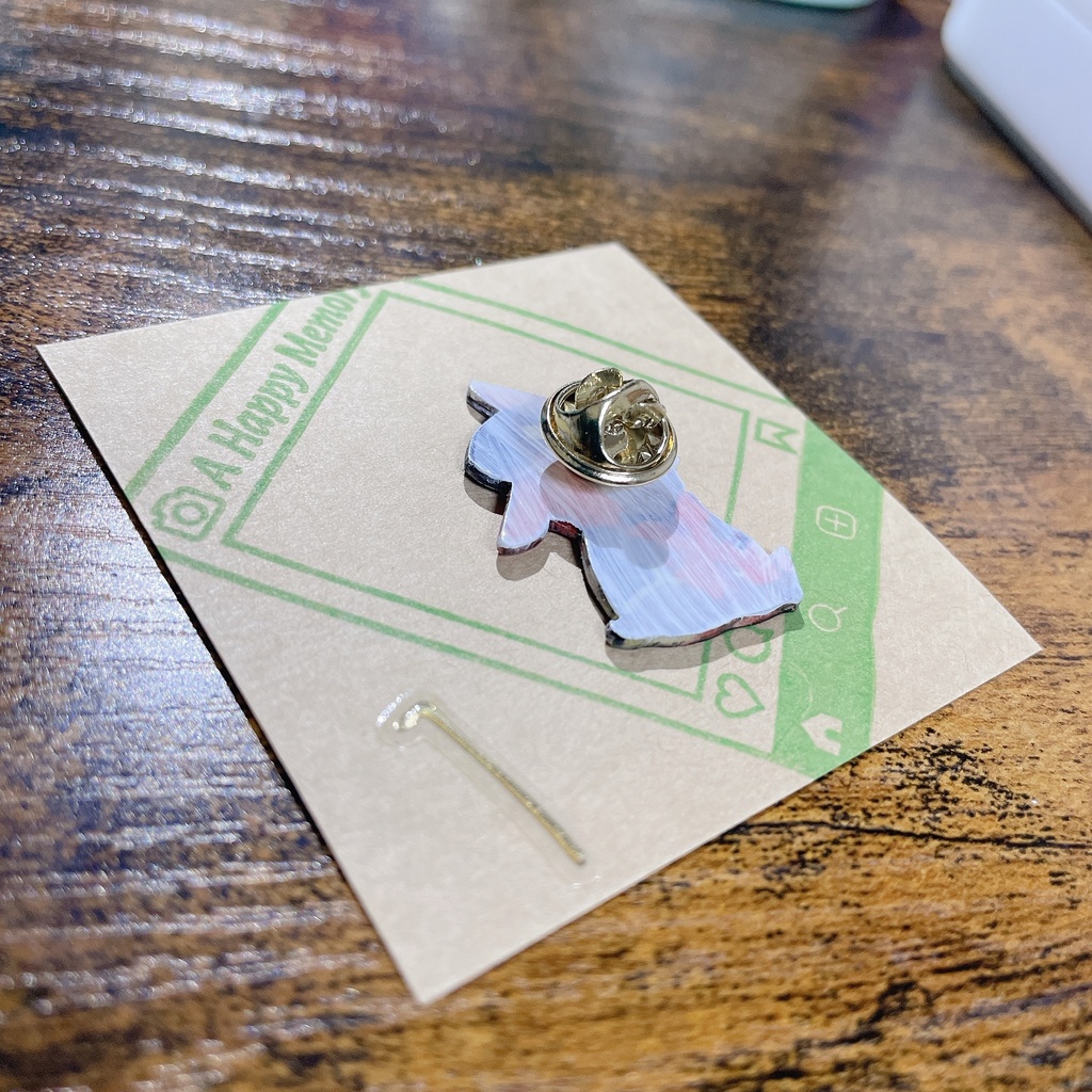 【アイナナ】うさぎピンバッジ