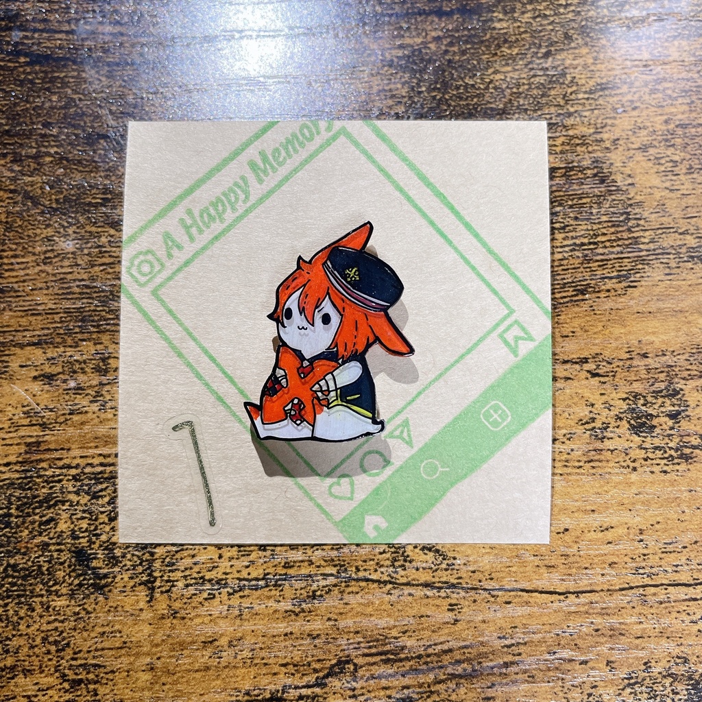 【アイナナ】うさぎピンバッジ