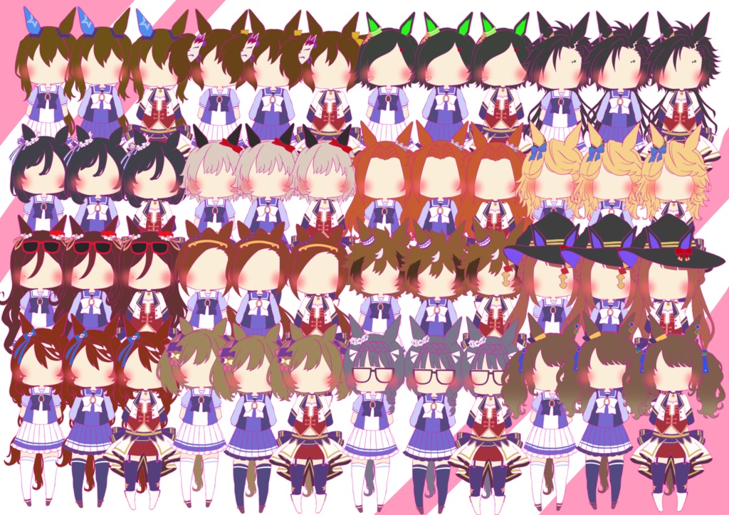 【ウマ娘】フレークシール①