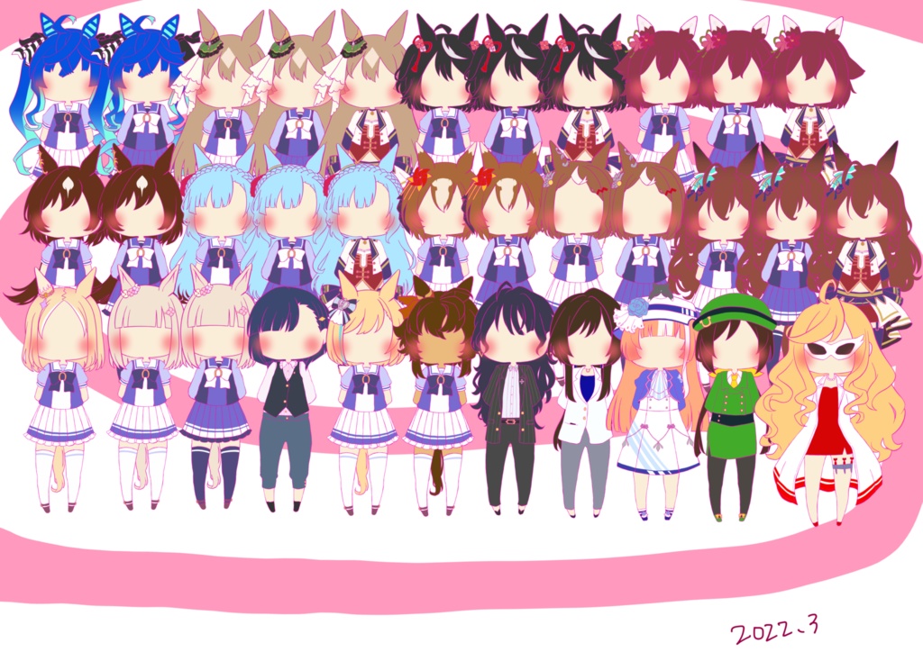 【ウマ娘】フレークシール②