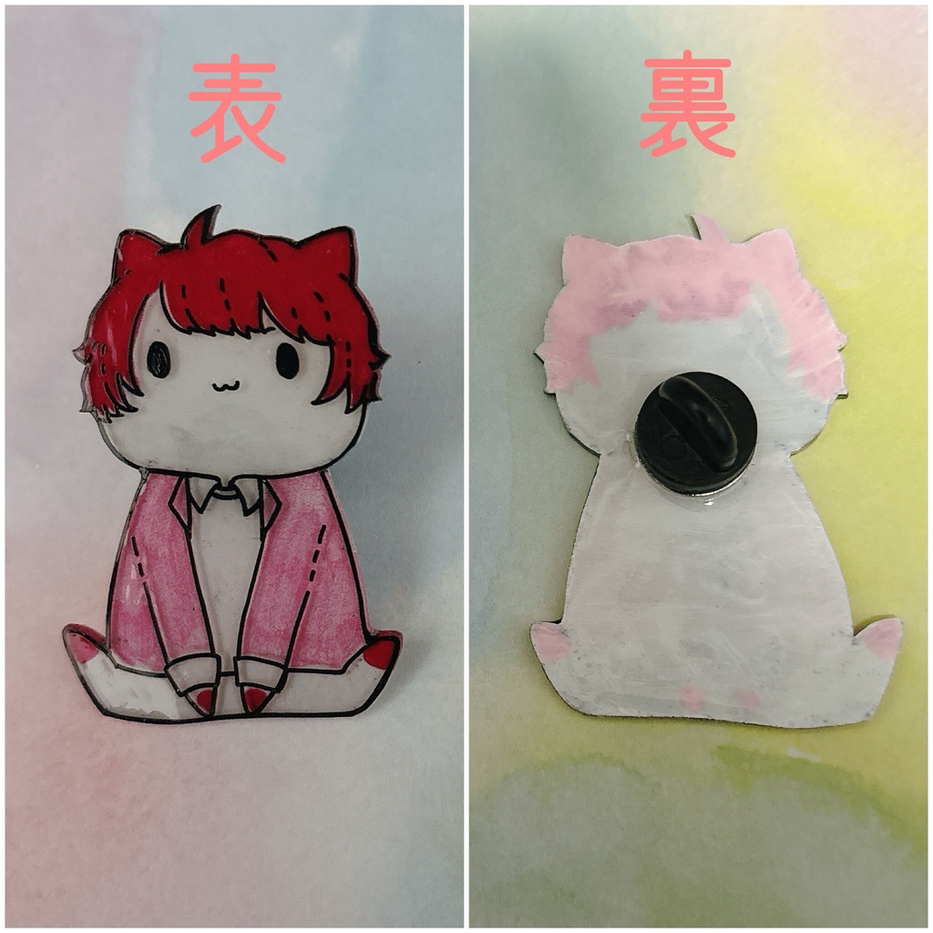 【A3!】にゃんこピンバッジ