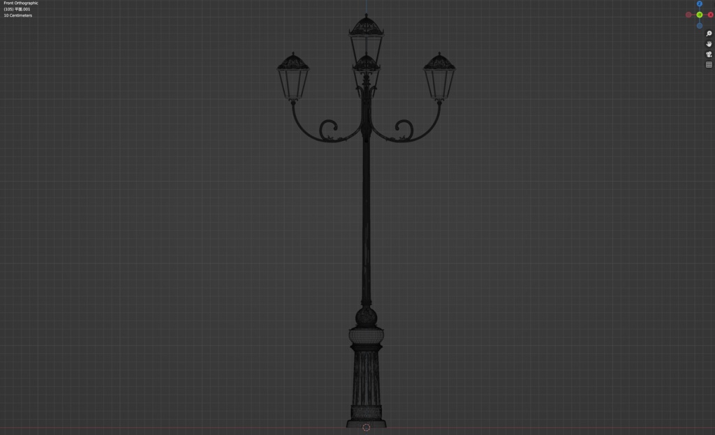 【VRChat】ヨーロッパ風街灯