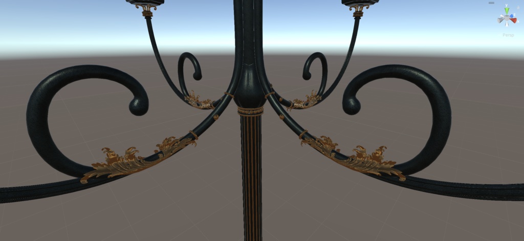 【VRChat】ヨーロッパ風街灯