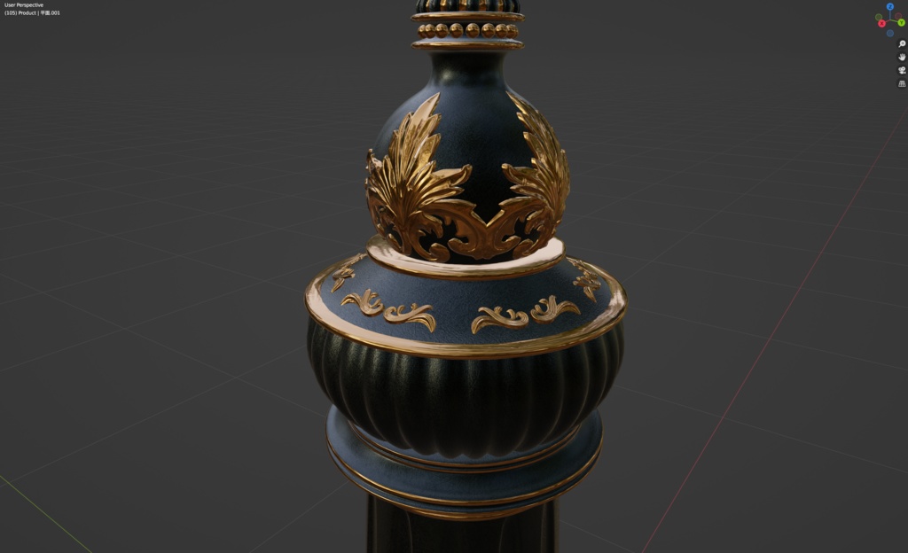 【VRChat】ヨーロッパ風街灯