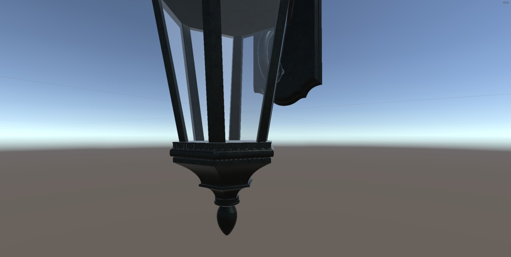 【VRChat】ウォールライト01