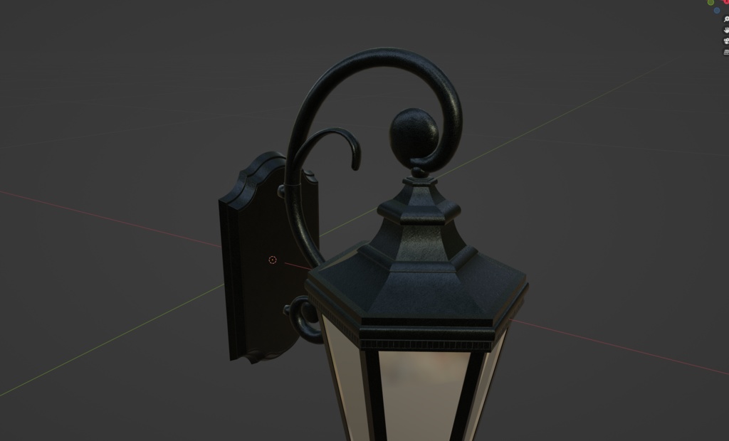 【VRChat】ウォールライト01