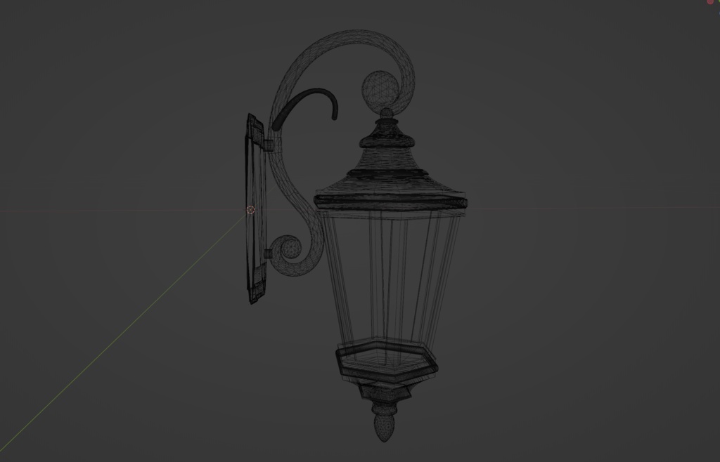 【VRChat】ウォールライト01