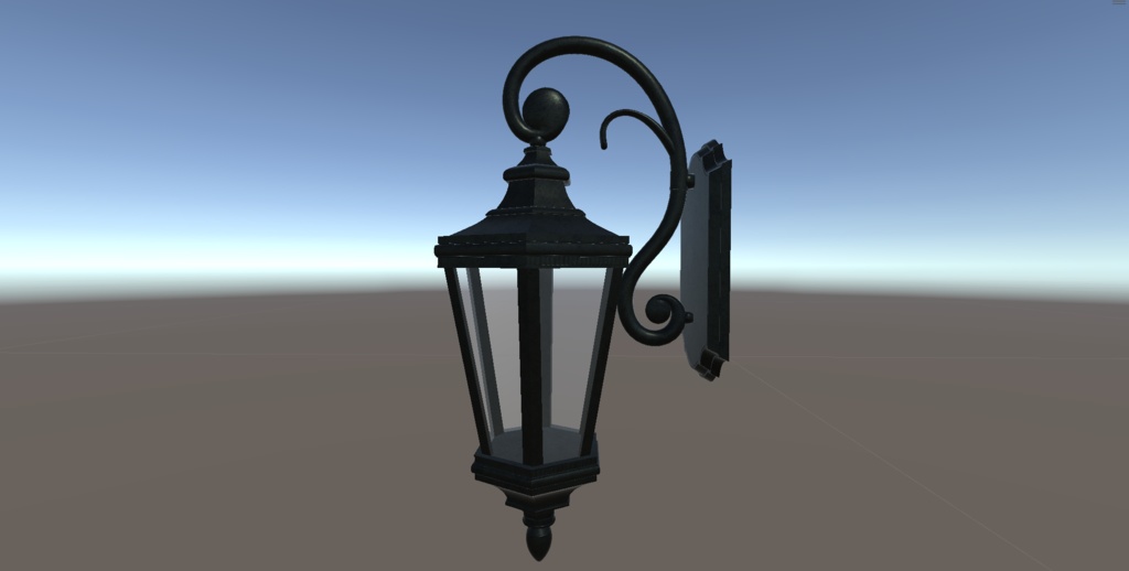 【VRChat】ウォールライト01