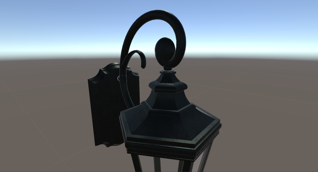 【VRChat】ウォールライト01