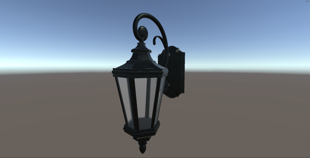 【VRChat】ウォールライト01